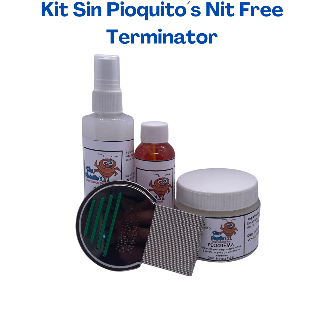 Kit Sin Pioquito´s Nit Free Terminator
